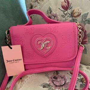 NWT Juicy Couture Pink Crossbody Bag
